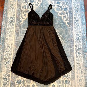 City Clothing Black Formal Sequin Dress Size 12 Like NEW